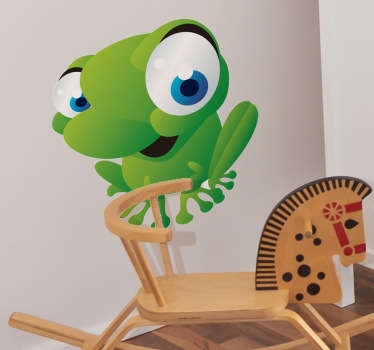 Adesivo bambini rana