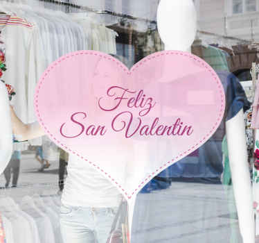 Sticker decorativo cuore San Valentino 2
