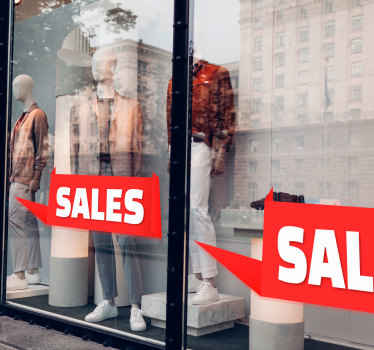 Sticker decorativo rettangolo offerta 4