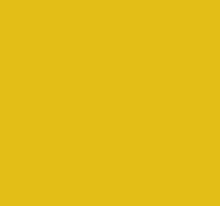 Tenda a rullo monocromatica in giallo limone - TenStickers