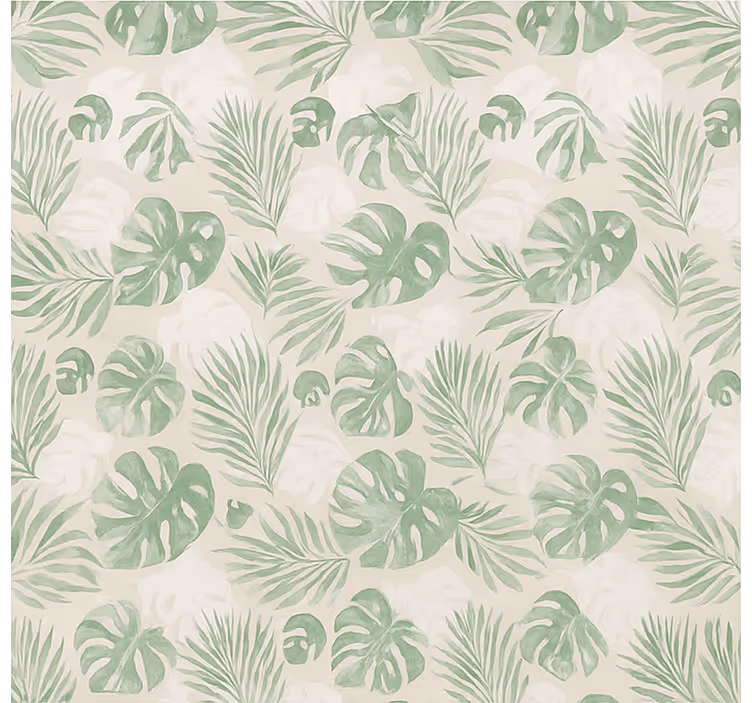 Tenda a rullo cucina foglie botaniche tropicali - TenStickers