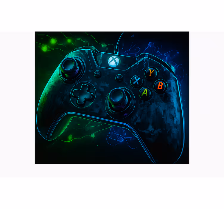 Tenda a rullo gamer controllore intergalattico luminoso - TenStickers