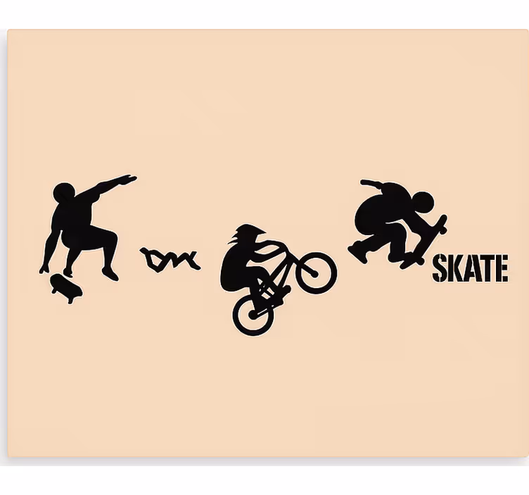 Tenda a rullo camera ragazzi skate bmx sport - TenStickers