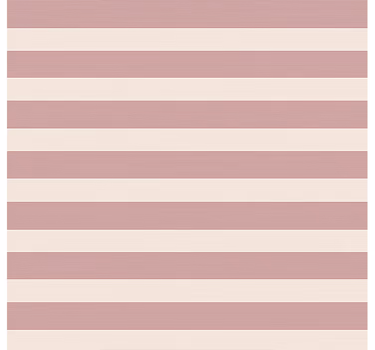 Tenda a rullo sala da pranzo motivo a strisce rosa - TenStickers