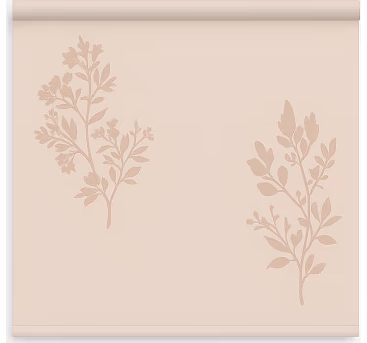 Tenda a rullo per ufficio rosa-beige trasparente - TenStickers