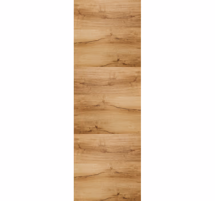 Tenda da ufficio a rullo in eleganti tavole di legno beige - TenStickers