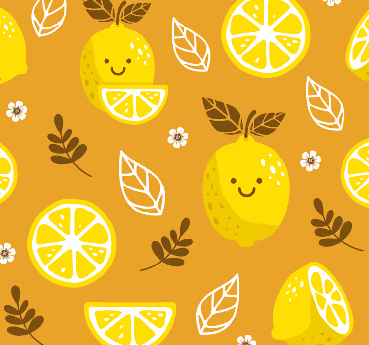 Tenda a rullo cucina motivo agrumi allegro - TenStickers