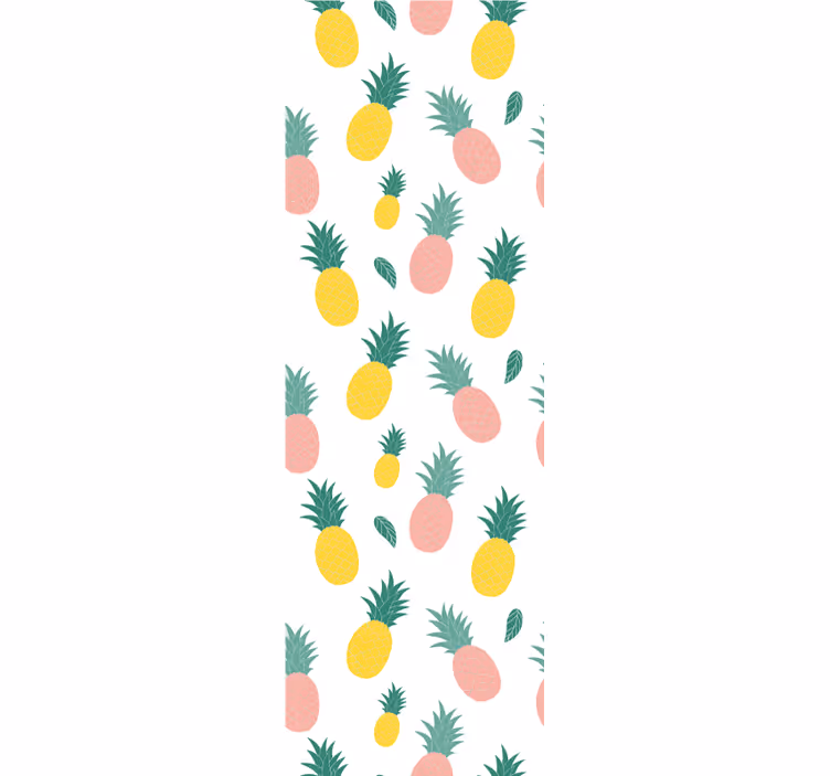 Tenda a rullo cucina design frutta ananas - TenStickers