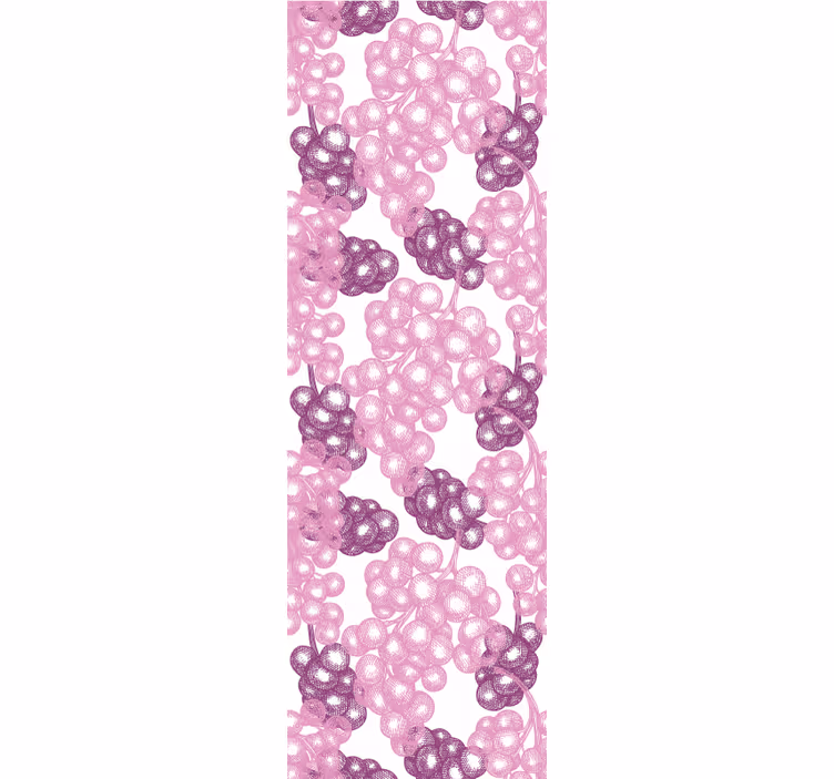 Tenda a rullo cucina uva rosa e viola - TenStickers