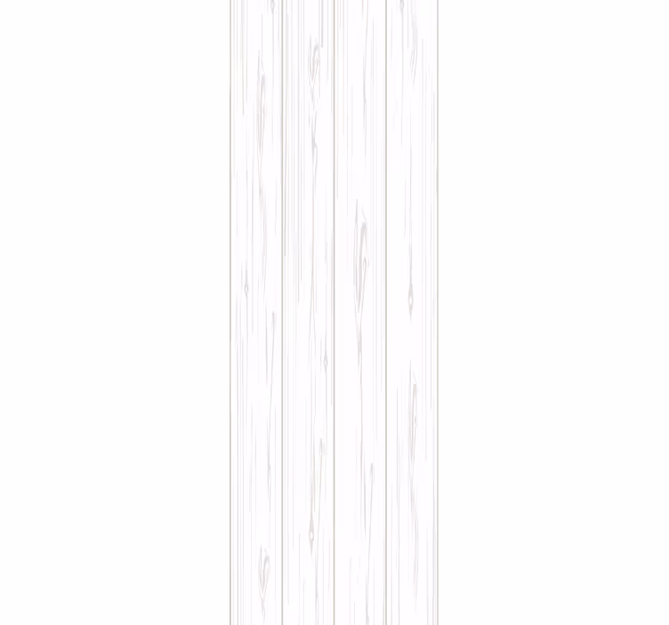 Tenda a rullo sala da pranzo effetto legno bianco rustico - TenStickers