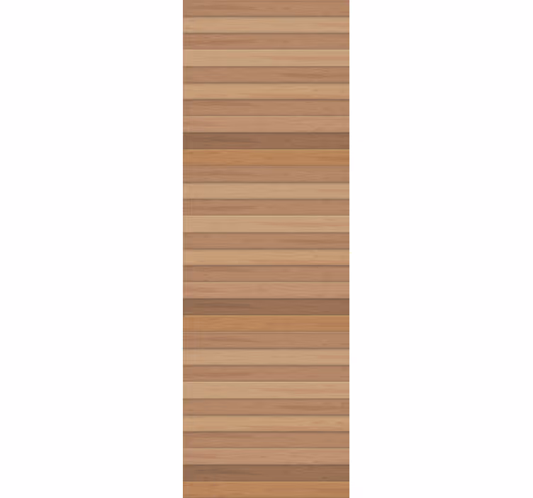 Tenda a rullo sala da pranzo legno rustico elegante - TenStickers