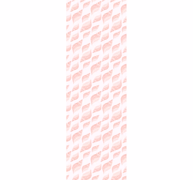 Tenda a rullo cameretta motivo conchiglie rosa trendy - TenStickers