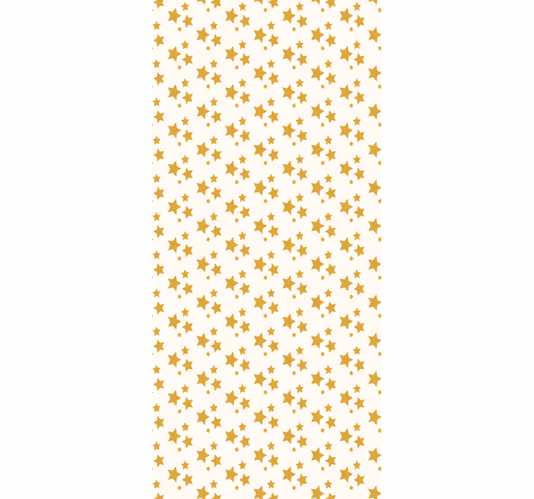 Tenda a rullo cameretta stelle dorate disordinate - TenStickers