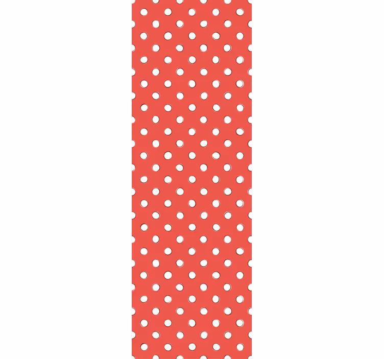 Tenda a rullo cameretta pois retro bianchi - TenStickers