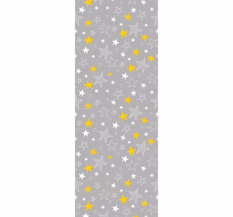 Tenda a rullo cameretta stelle pantone - TenStickers