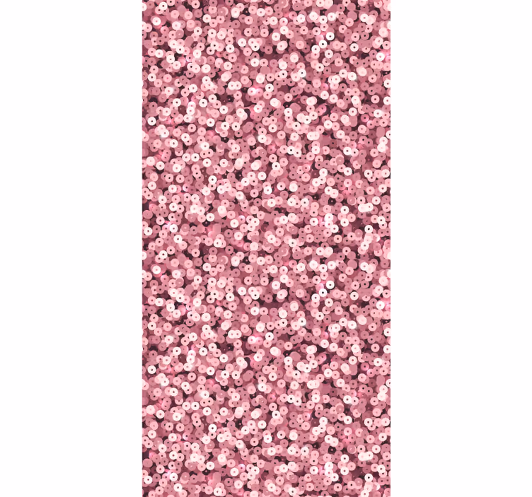 Tenda a rullo cameretta luccichio rosa - TenStickers