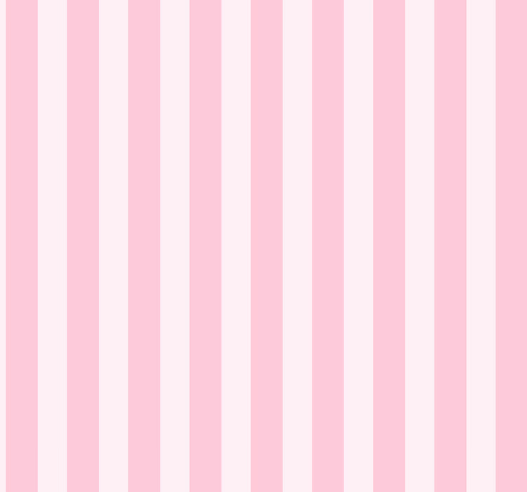 Tenda a rullo cameretta righe rosa - TenStickers