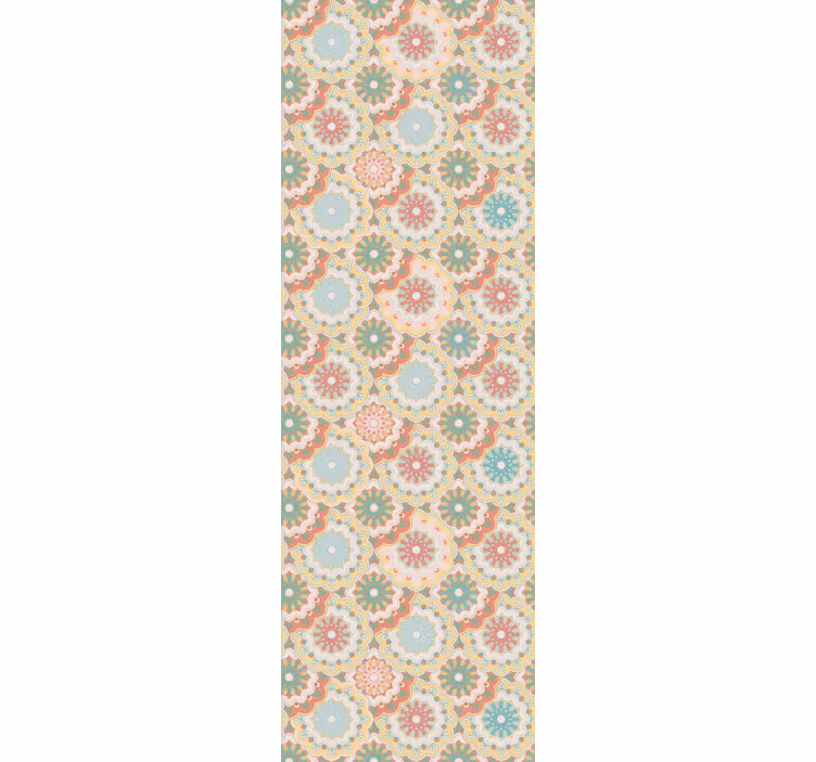 Tenda a rullo per ufficio tessuto "granny chic" - TenStickers