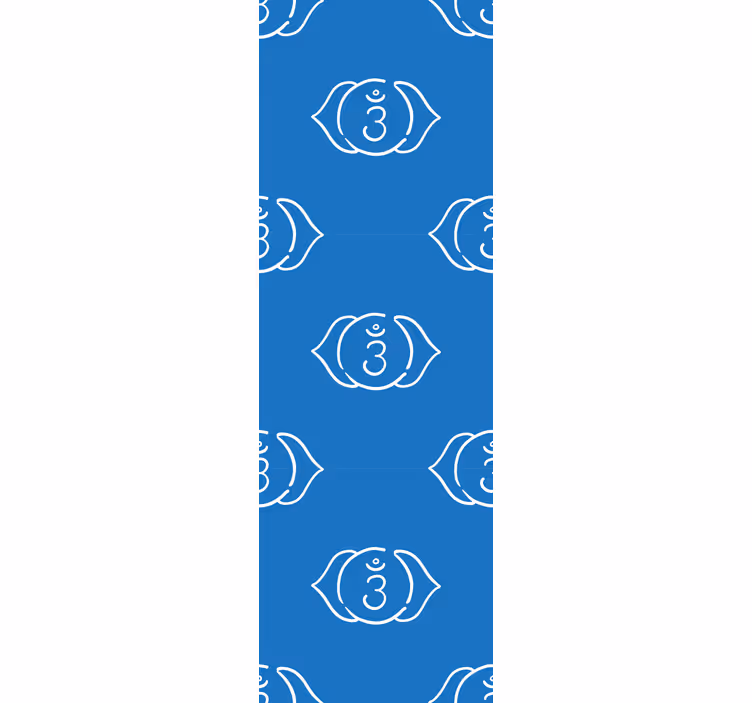Tenda a rullo per ufficio simbolo del terzo occhio - TenStickers