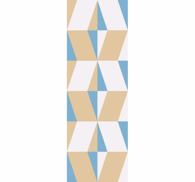 Tenda a rullo per ufficio forme geometriche minimaliste - TenStickers
