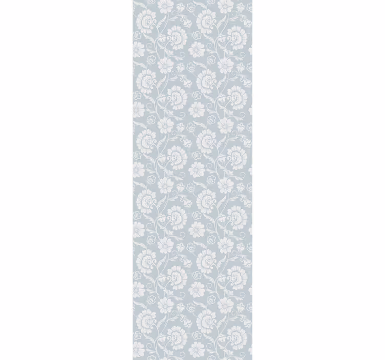 Tenda a rullo camera ragazzi stile floreale vintage - TenStickers