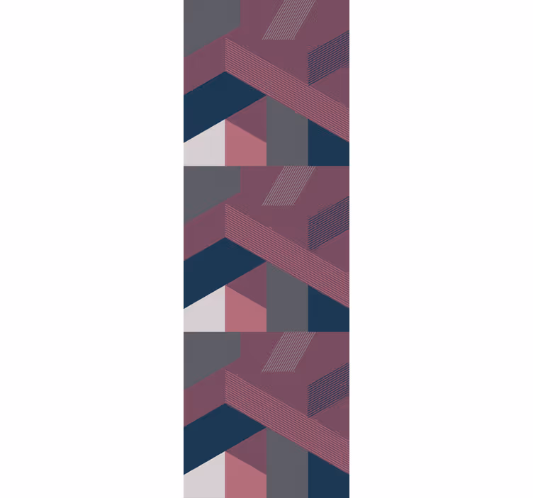 Tenda a rullo camera ragazzi forme geometriche eclectic - TenStickers