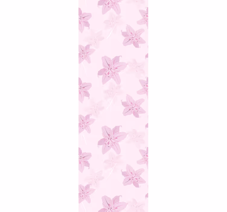 Tenda a rullo camera ragazzi design floreale femminile - TenStickers