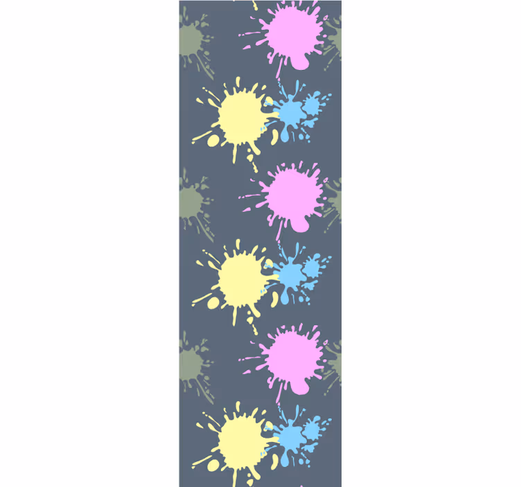 Tenda a rullo camera ragazzi parete multicolore - TenStickers