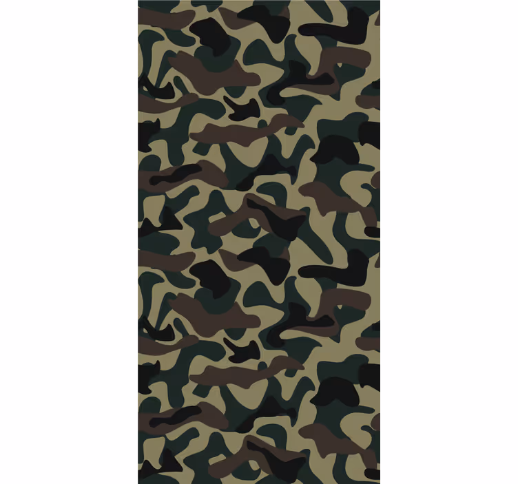 Tenda a rullo camera ragazzi motivo militare - TenStickers