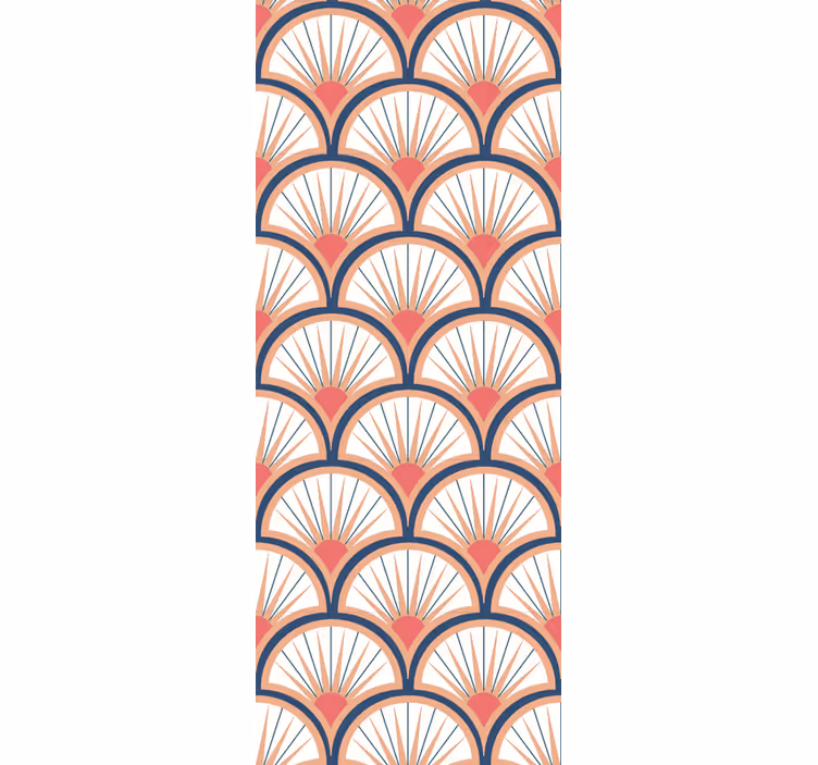 Tenda a rullo moderna eleganza negli archi - TenStickers