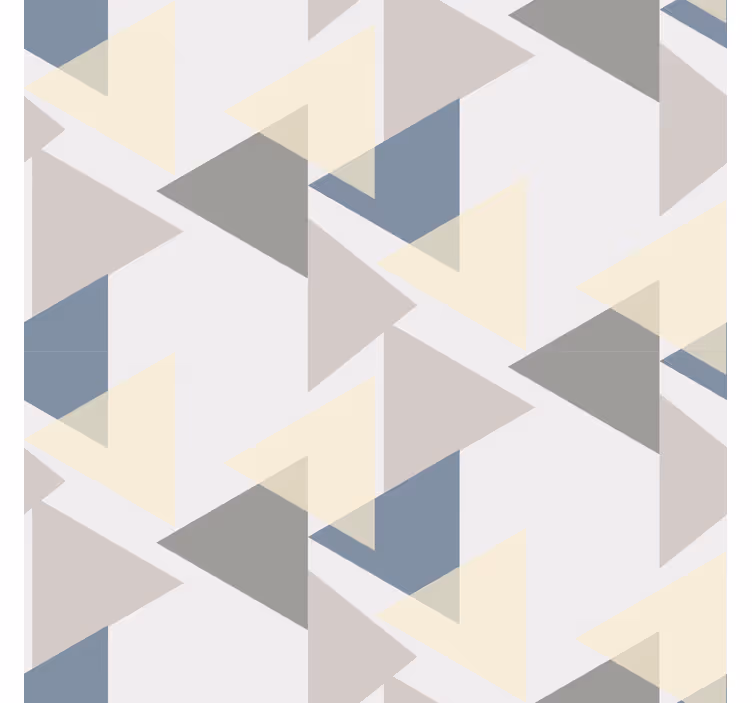 Tenda a rullo moderna triangoli verticali - TenStickers
