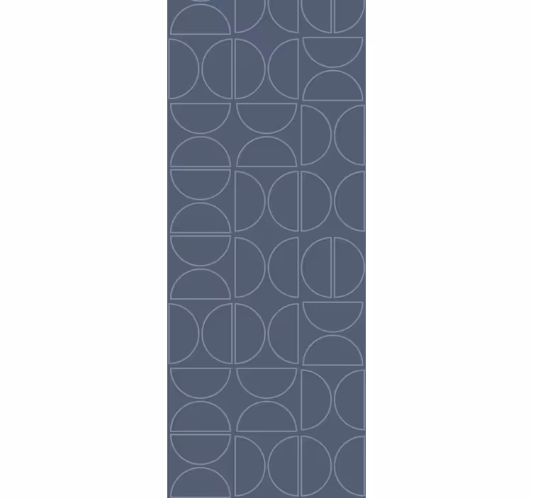 Tenda a rullo moderna motivo geometrico grigio - TenStickers