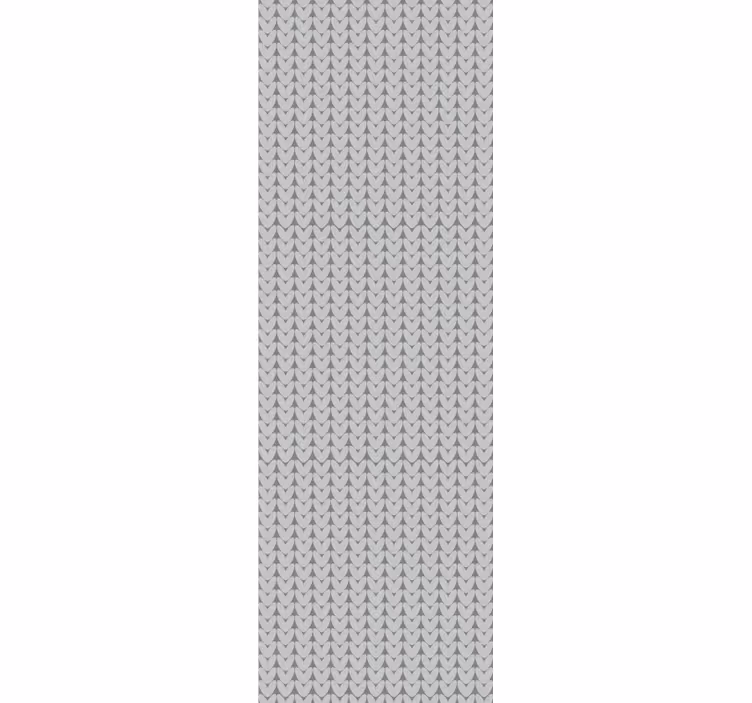 Tenda a rullo moderna motivo verticale grigio minimalista - TenStickers