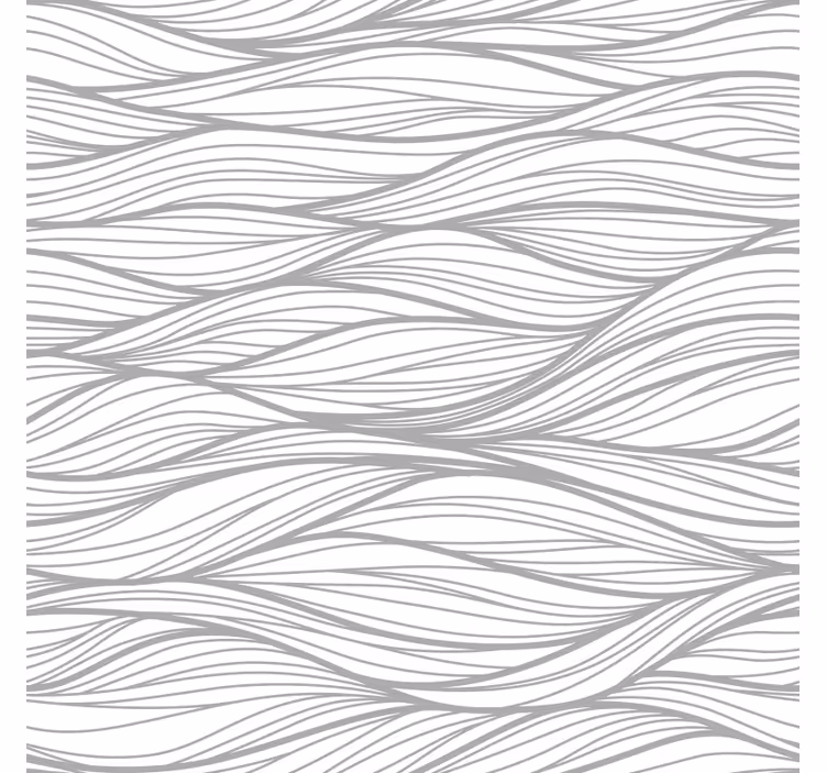 Tenda a rullo moderna texture wave su sfondo bianco - TenStickers