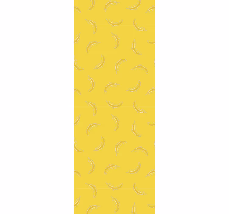Tenda a rullo moderna banane pantone - TenStickers