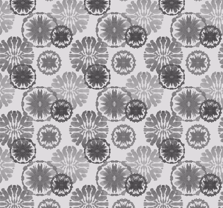 Tenda a rullo moderna illusione grigia dipinta - TenStickers