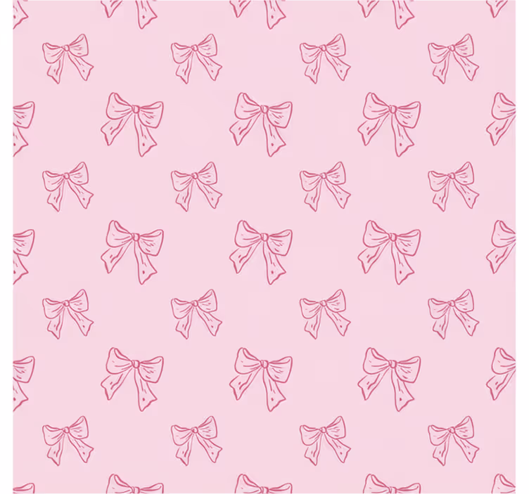 Tenda a rullo rosa motivo fiocchi rosa - TenStickers