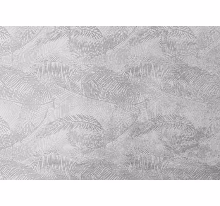 Tenda a rullo cucina illustrazione tropicale grigia vintage - TenStickers