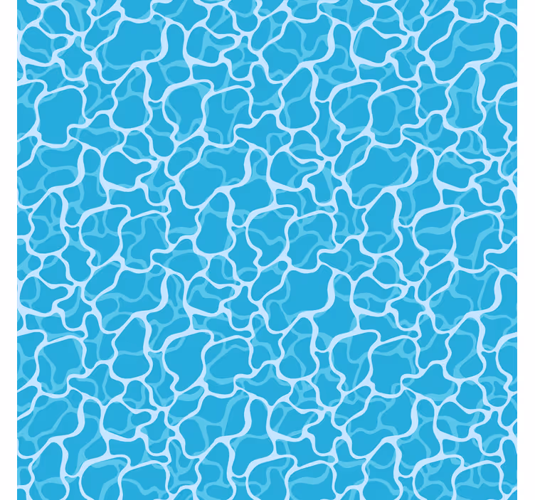 Tenda a rullo blu motivi astratti fluidi - TenStickers