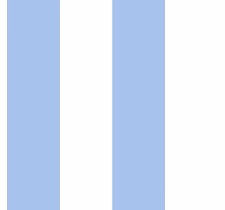 Tenda a rullo blu tonalità blu e bianche - TenStickers
