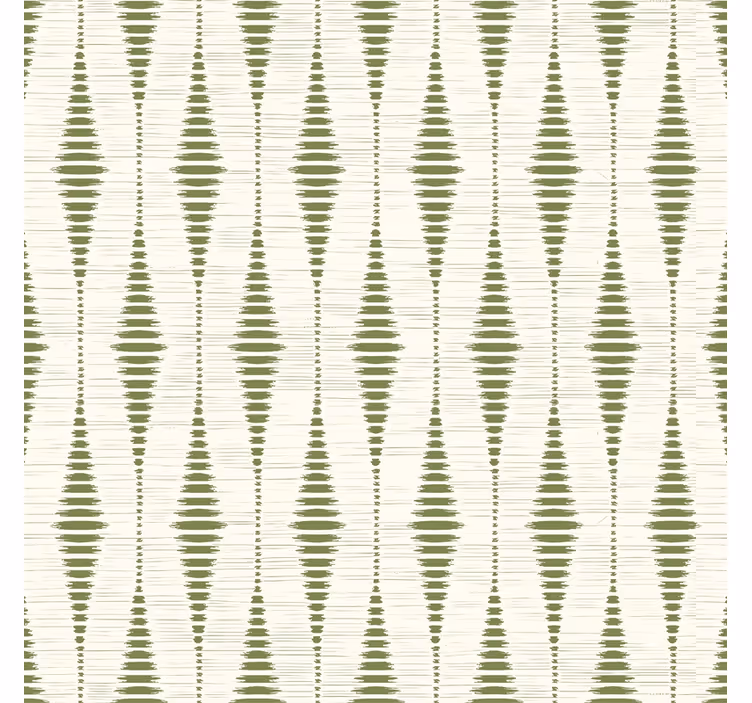 Tenda a rullo moderna verde muschio ikat rabaul - TenStickers