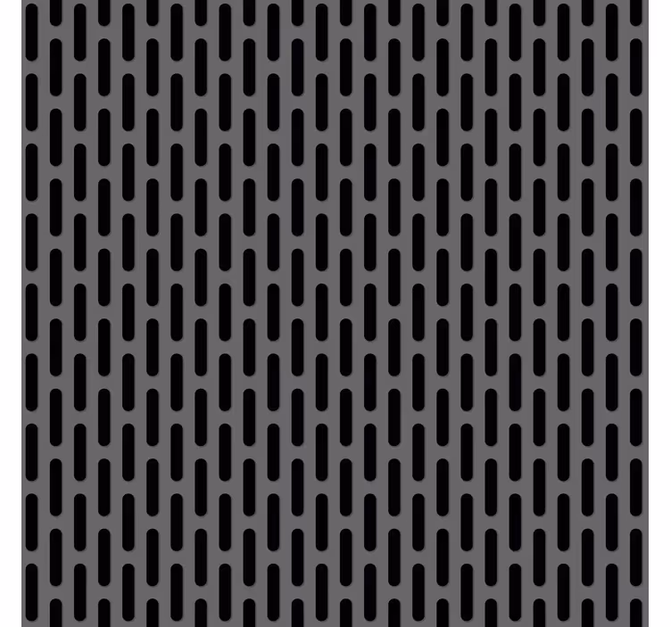 Tenda a rullo moderna griglia in metallo nero - TenStickers