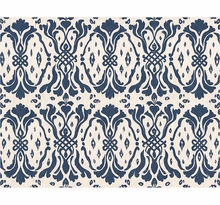 Tenda a rullo moderna ornamenti neri vintage - TenStickers