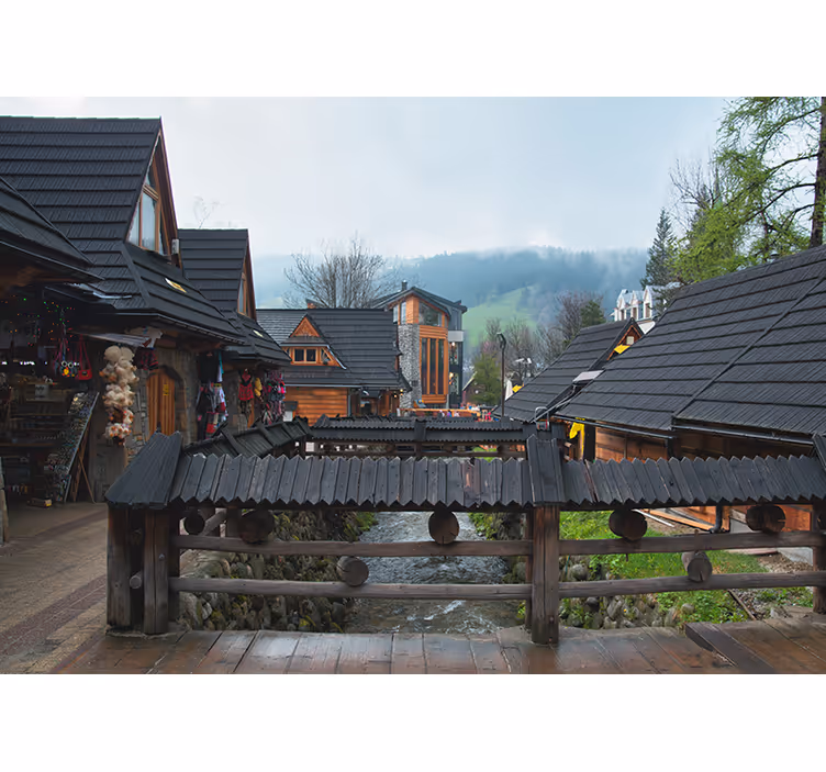 Tenda a rullo soggiorno via zakopane - TenStickers