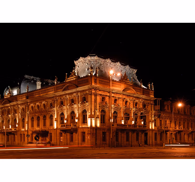 Tenda a rullo soggiorno notte di Łódź - TenStickers