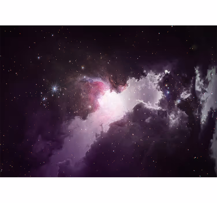Tenda a rullo soggiorno piccola pioggia cosmica - TenStickers