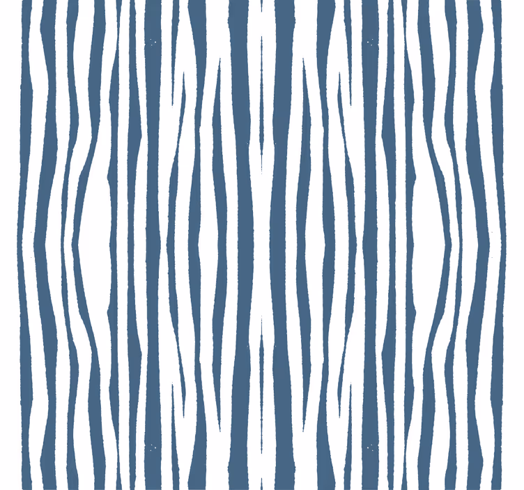 Tenda a rullo soggiorno strisce blu stile hampton - TenStickers
