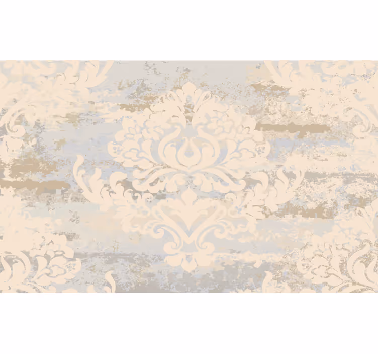 Tenda a rullo beige mosaico a puzzle crema - TenStickers