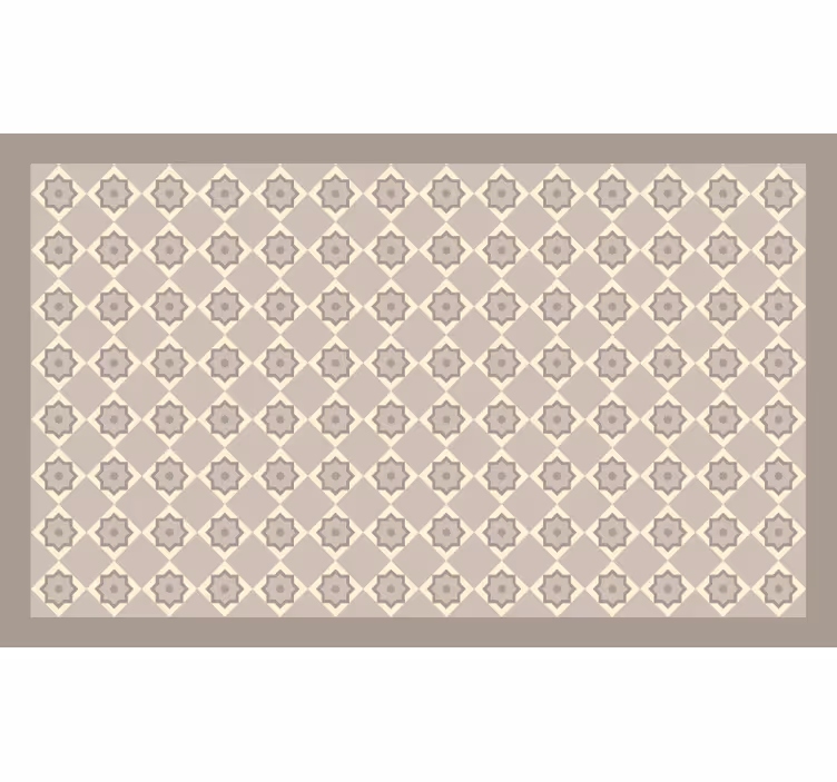 Tenda a rullo beige piastrelle beige cemento - TenStickers
