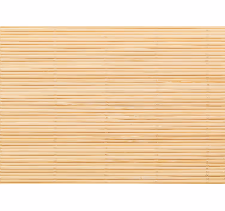 Tenda a rullo beige motivo imitazione bamboo - TenStickers